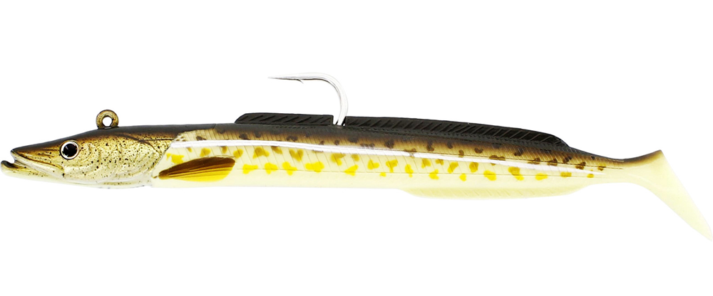 Westin gumová nástraha sandy andy jig glow gadus - 28 cm 300 g