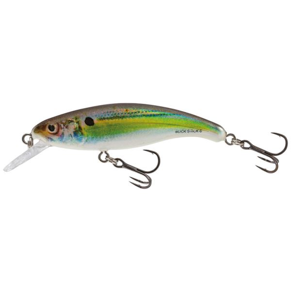 Salmo Wobler Slick Stick Floating Real Holographic Shad 6 cm