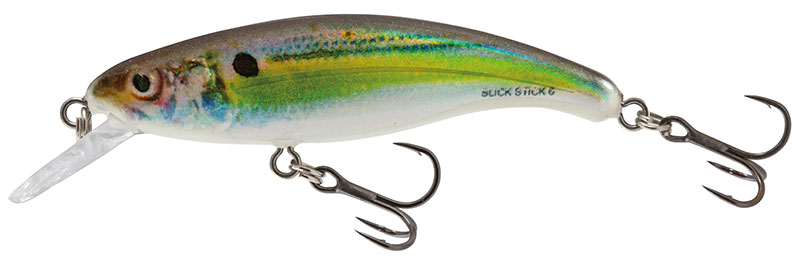 Levně Salmo wobler slick stick floating real holographic shad 6 cm