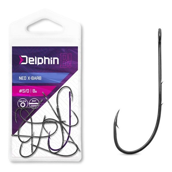 Delphin Háčky Na Čeburašku B! NEO X-Barb 8 ks