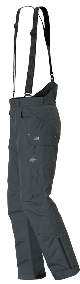 Levně Geoff anderson kalhoty barbarus asim tmavě šedé - velikost s
