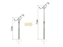 Delphin Teleskopický Držák Na Prut FlexiSTICK (3)