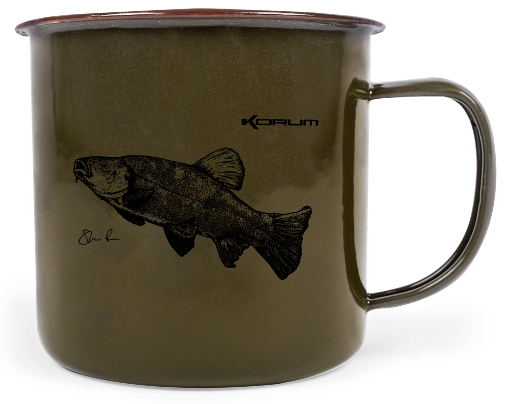 Korum hrneček classic enamel mug tench 330 ml lín