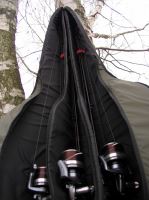 R-SPEKT Triple polstrované khaki pouzdro na 3 pruty (9)