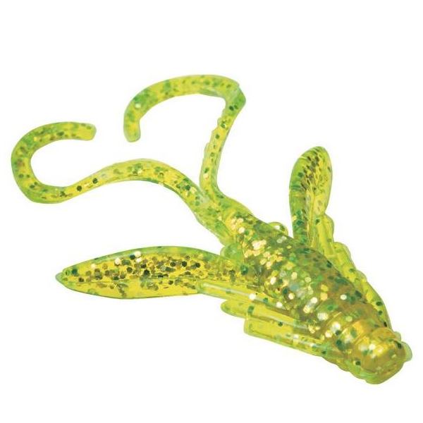 Berkley Nymfa Powerbait Power Nymph Chartreuse Silver Fleck 3 cm 12 ks