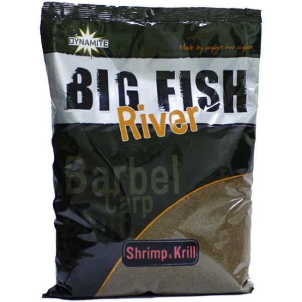 Dynamite Baits Krmítková Směs Groundbait Big Fish River Shrimp Krill 1,8 kg