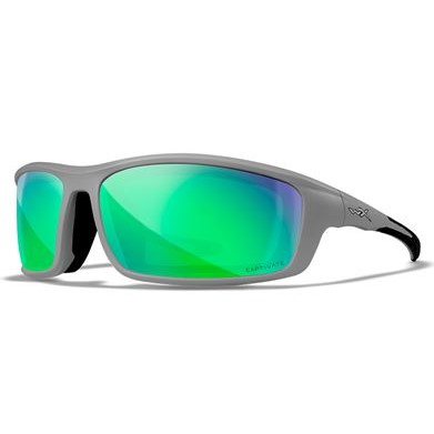 Wiley x polarizační brýle grid captivate polarized green mirror amber