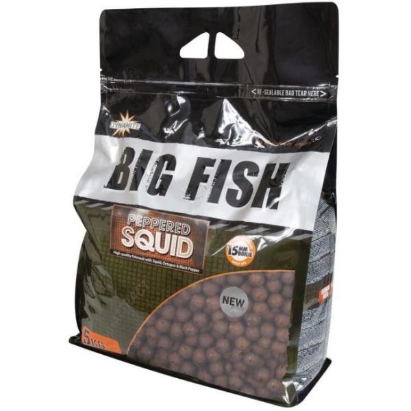 Dynamite Baits Boilies Big Fish Peppered Squid