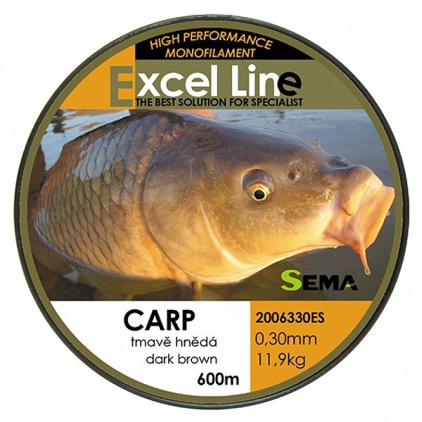 Sema Vlasec Carp Hnědá 600 m