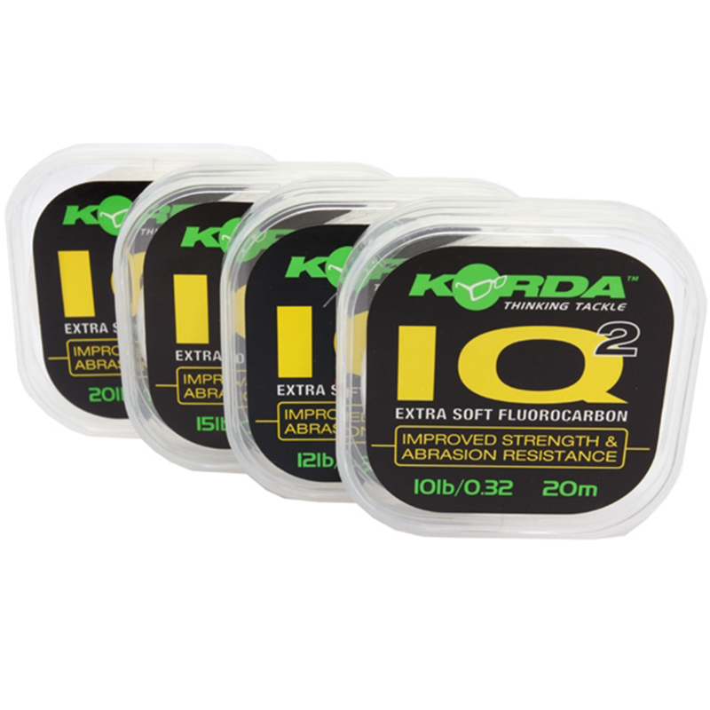 Levně Korda fluorocarbon iq extra soft 20 m-12 lb