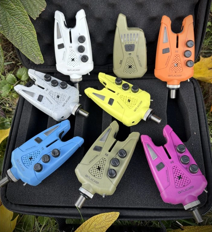 Flacarp sada signalizátorů x8+rx8 2+1 speciální edice podzim 2025 - fialová