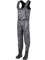 Kinetic Neoprenové Prsačky Neorush Bootfoot Felt Grey Camo - EU 40-41 (UK 6,5-7)