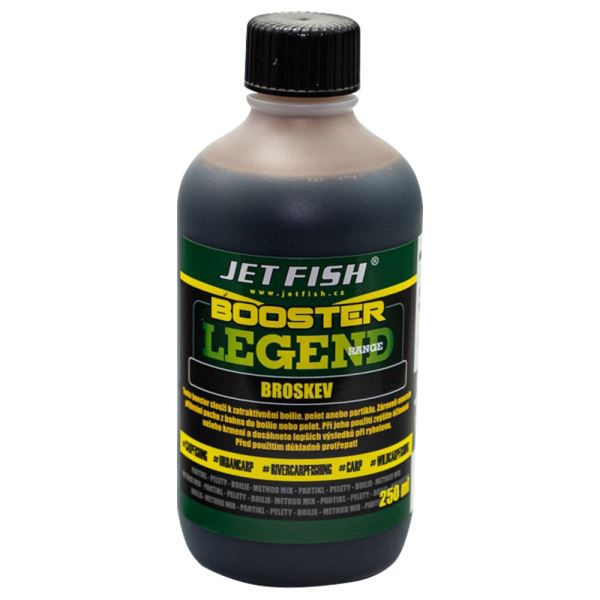 Jet Fish booster Legend Broskev 250 ml