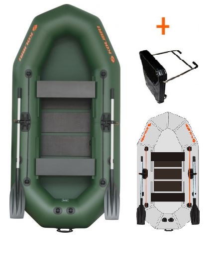 Kolibri člun k-290 t profi lamelová podlaha + držák motoru