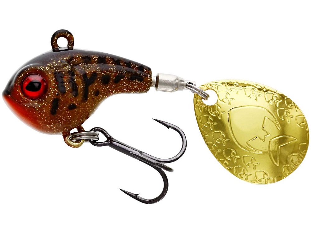 Levně Westin nástraha dropbite spin tail jig motoroil burbot - 3,4 cm 17 g