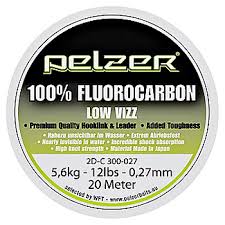 Levně Pelzer - návazcový vlasec fluorocarbon 20 m crystal-průměr 0,42 mm / nosnost 24 lb / 11 kg