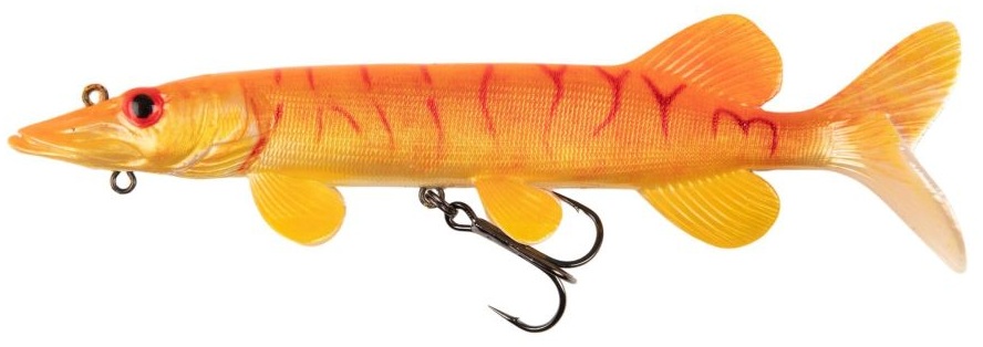 Fox rage gumová nástraha ultra realistic replicant pike golden pike - 10 cm 17 g