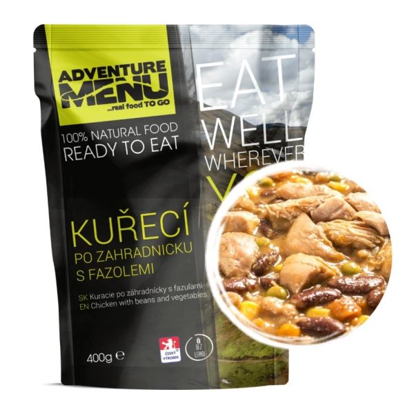 Adventure Menu Kuřecí Po Zahradnicku S Fazolemi