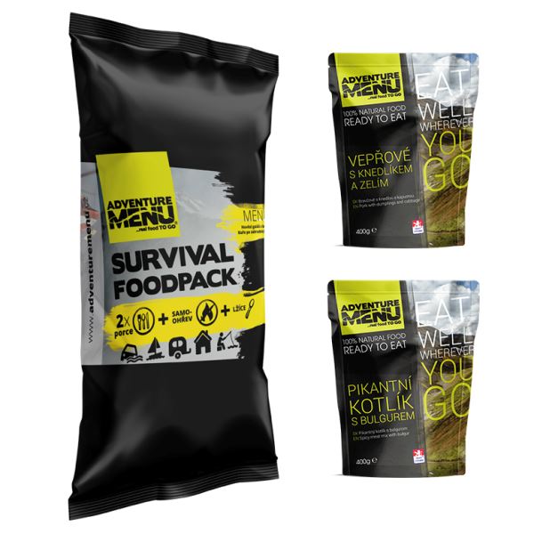 Adventure Menu Survival Food Pack Menu 2