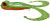 Gunki Gumová Nástraha Bull Frog Fire Frog 13 cm