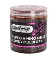 Squat Carp Amino Pelety V Dipu Bloody Mulberry 180 g 15 mm (1)