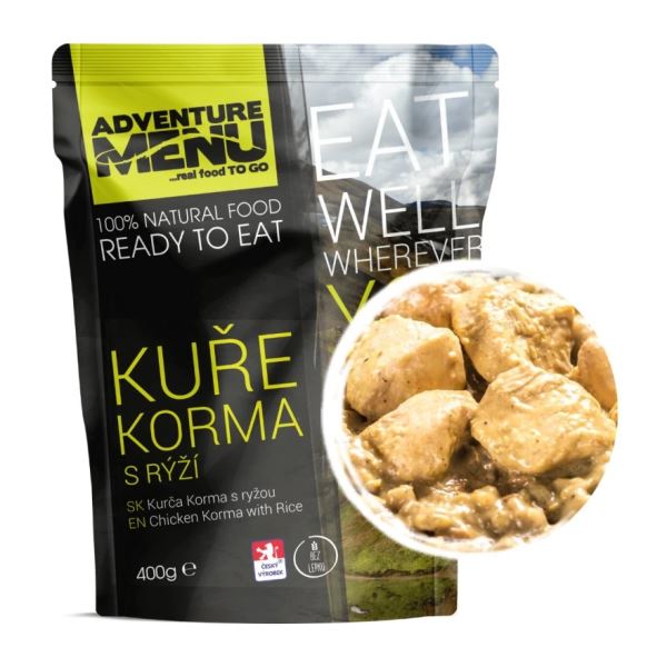 Adventure Menu Kuře Korma S Rýží