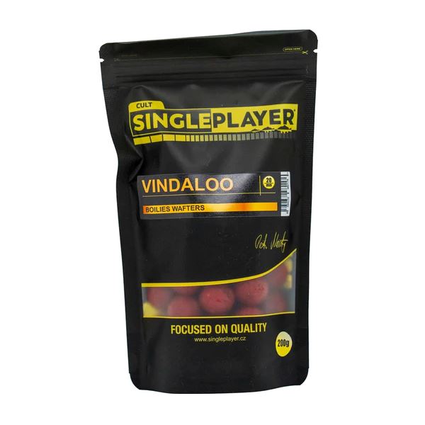 Singleplayer Vyvážené Boilies Wafters Vindaloo 200 g 20 mm