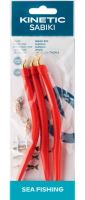 Kinetic Návazec Sabiki Makk Red 150 cm