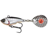 Savage Gear Fat Tail Spin Sinking Dirty Silver - 8 cm 24 g
