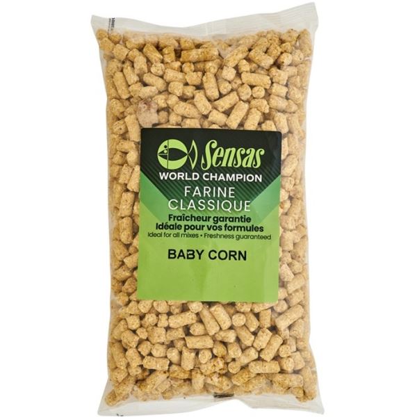 Sensas Kukuřičné Pelety Baby Corn 1 kg