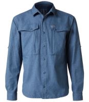 Geoff Anderson Košile Zulo II Modrá Dlouhý Rukáv - XL