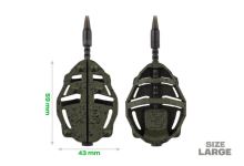 Zfish Sada Method Feeder Spider Large Set 90+100 g + Formička (3)