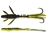 Westin Gumová Nástraha CreCraw Ripplr Creaturebait Black Chartreuse 9,5 cm 4 g 4 ks