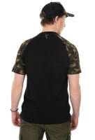 Fox Triko Raglan T Shirt Black Camo (1)