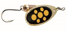 Dam Třpytka Effzett Spinner With Single Hooks Sinking Blacky - Velikost 2 Hmotnost 4 g