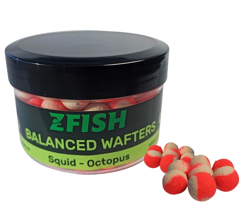 Levně Zfish vyvážené boilie balanced wafters 8 mm 20 g - squid octopus