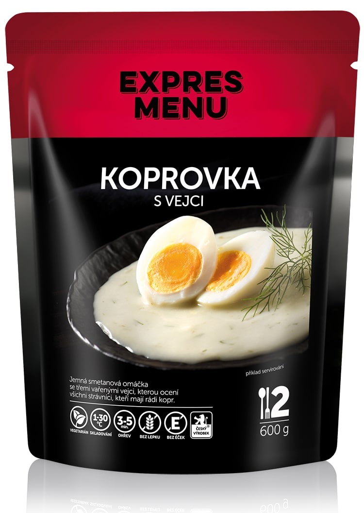 Levně Expres menu koprovka s vejci 600 g