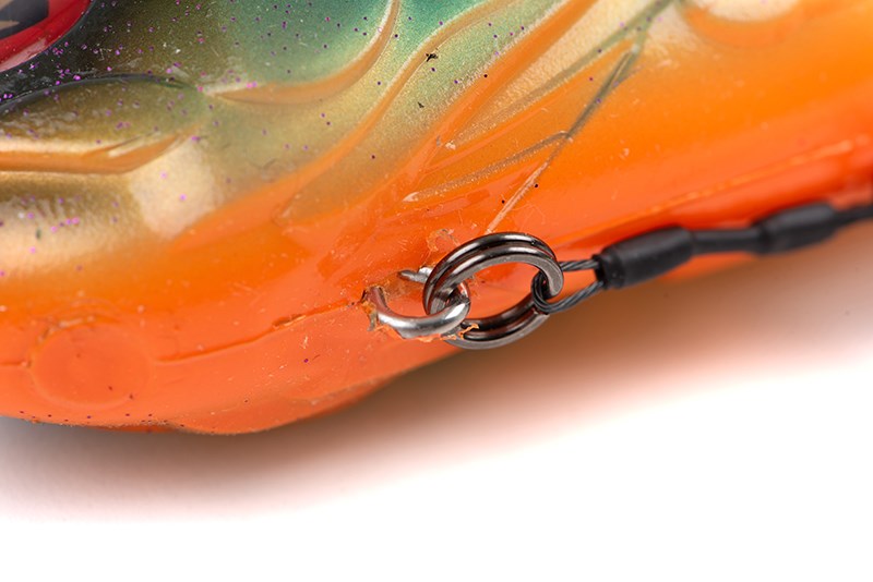 Fox Rage Gumová Nástraha Jointed Replicants Fire Tiger UV (6)