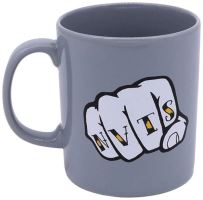 Navitas Hrnek Knuckles Grey Mug
