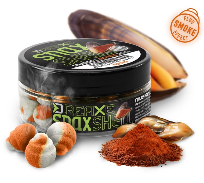Delphin wafters rozpustná nástraha d snax shell mušle koření 30 g - 14 mm