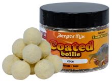Benzar Mix Coated Boilies 14 mm 150 ml - Kokos