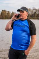 Preston Innovations Tričko Lightweight Blue Raglan T-Shirt (2)