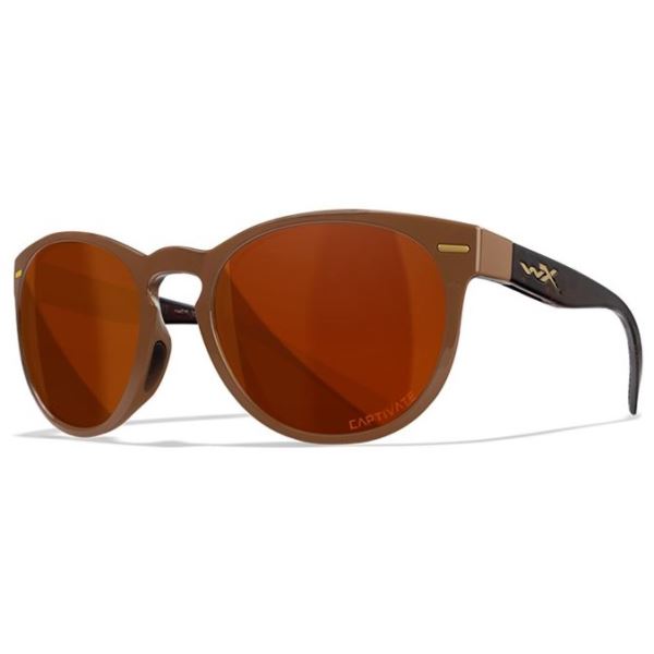 Wiley X Polarizační Brýle Covert Captivate Polarized Copper Gloss Coffee