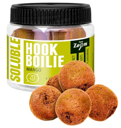 Levně Carp zoom rozpustné boilie soluble hook boilie 110 g 20 mm - mango