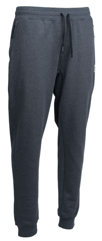 Nash tepláky make it happen badge joggers grey marl - xxxl