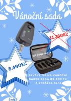 Flajzar Vánoční Sada Signalizátorů Q9-RGB 2+1 a Pohybové čidlo ALF3 (1)