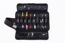 Abu Garcia Pouzdro SS Double Flap Jig Roll Bag M Black (2)