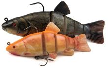 Fox Rage Gumová Nástraha Replicant Jointed Super Natural Golden Tench (5)