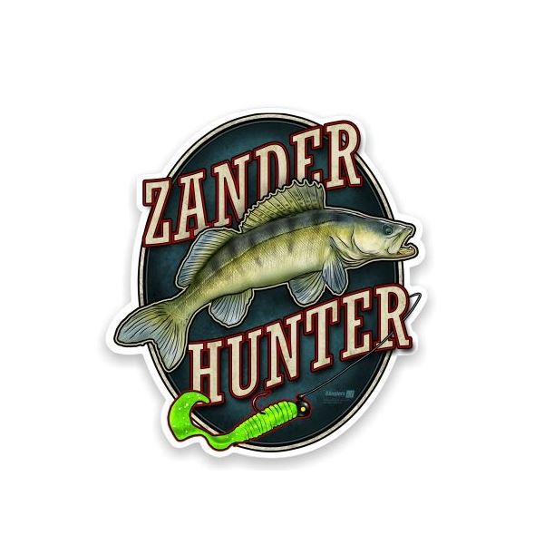 4ANGLERSDESIGN Samolepka 14 Zander Hunter