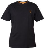 Fox Triko Collection Black Orange T Shirt-Velikost L